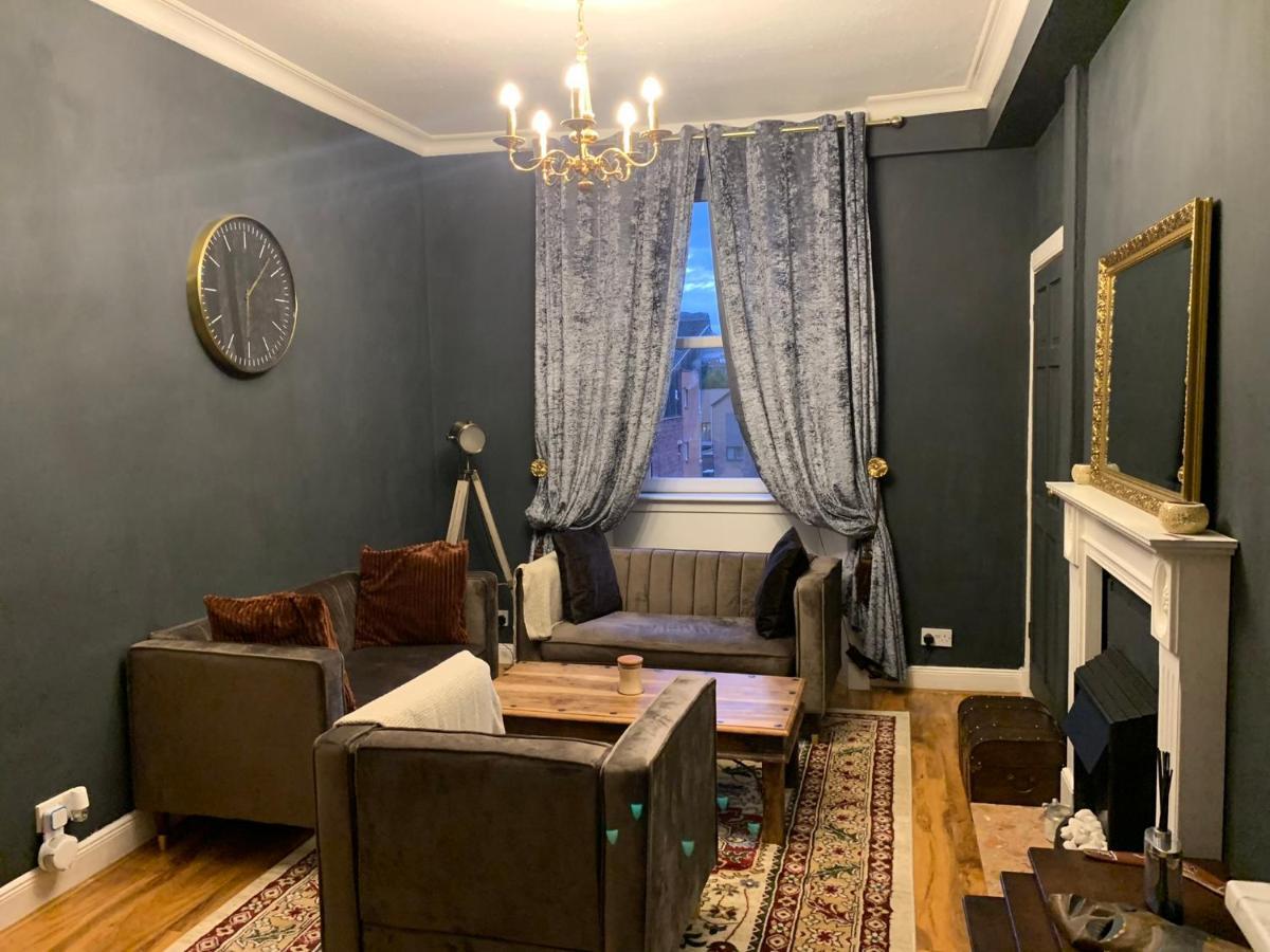 Glamours Stylish Victorian Apartment Near City Centre EDI Exteriér fotografie